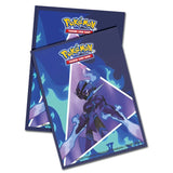Two Pokémon trading card game sleeves with a character design on a white background