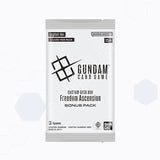 Gundam Card Game custom deck box packaging on a white background