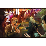 Cover of a game book titled 'Chapter 2: Gamemastering the Laundry' with characters and text.