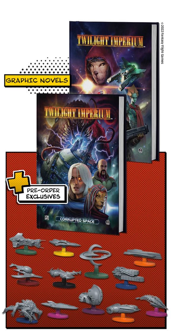 Twilight Imperium: Firmament & Corrupted Space with Pre-order Exclusives