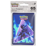 Pokémon trading card game deck protector sleeves packaging with a character design on a white background