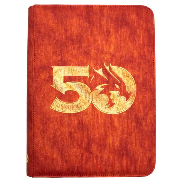 D&D: Character Folio - 50th Anniversary Premium Zippered Book