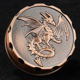 Lethal Shadows: D20 Spinner Roulette Wheel - Copper