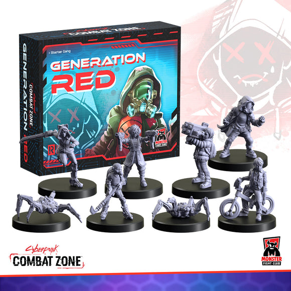 Cyberpunk Red RPG: Combat Zone - Generation RED Starter Gang