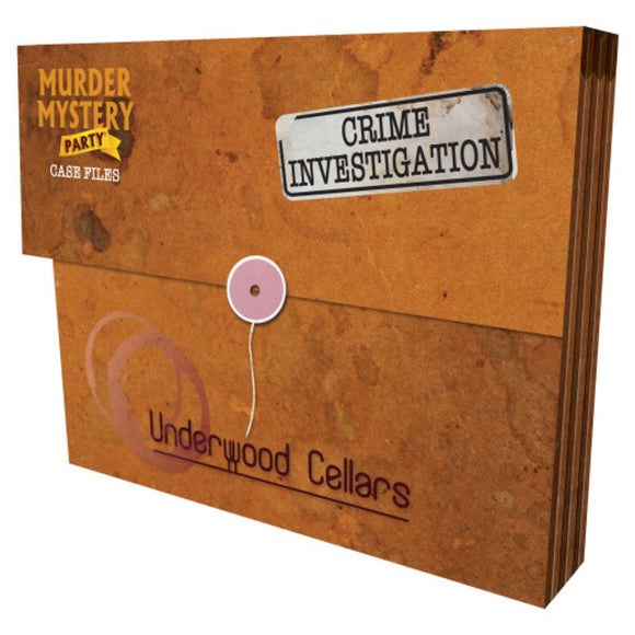 Murder Mystery Party: Case Files - Underwood Cellar