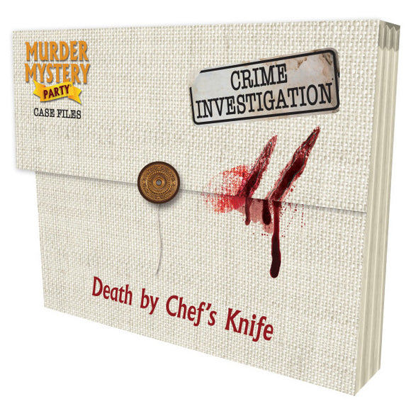 Murder Mystery Party: Case Files - Death by Chef's Knife