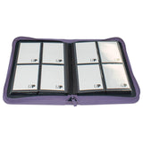 Ultra PRO: PRO-Binder - 4-Pocket Zippered - Vivid - Purple