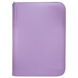 Ultra PRO: PRO-Binder - 4-Pocket Zippered - Vivid - Purple