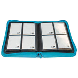 Ultra PRO: PRO-Binder - 4-Pocket Zippered - Vivid - Teal