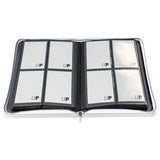 Ultra PRO: PRO-Binder - 4-Pocket Zippered - Vivid - White