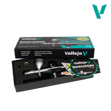 Vallejo Innovator airbrush set in packaging with visible branding.