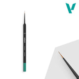 Artistic brush with green accent on a white background, featuring the Van Gogh logo.