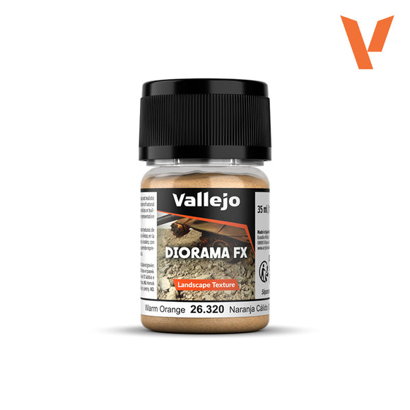 Bottle of Vallejo Diorama FX Landscape Texture paint on a white background