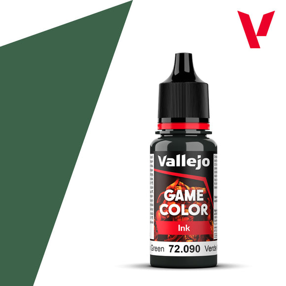 Game Color: Ink - Black Green