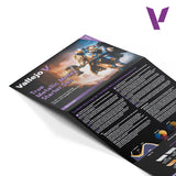 Vallejo True Metallic Metal Starter Set packaging with character illustration on a white background