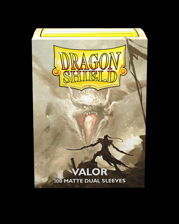 Dragon Shield Card Sleeves: Matte Dual - Valor
