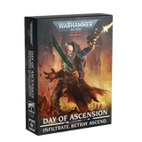 Warhammer 40,000 Roleplay game box titled 'Day of Ascension' on a white background
