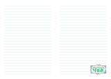 Blank lined paper with 'Magic' logo in the corner