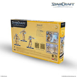 StarCraft game expansion set packaging with figures on a white background