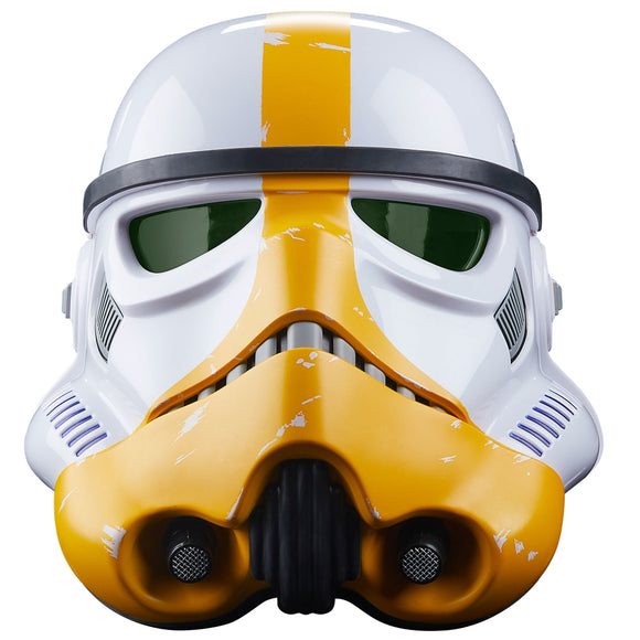 Star Wars: The Black Series - The Mandalorian Artillery Stormtrooper Premium Electronic Helmet