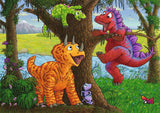 Puzzle: Dinosaurs at Play
