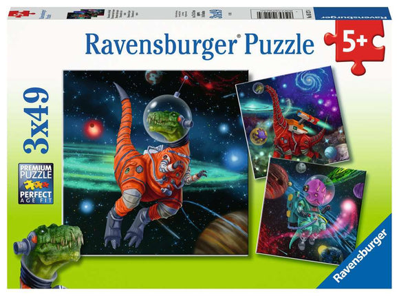 Puzzle: Dinosaurs in Space