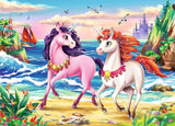 Puzzle: Beach Unicorns