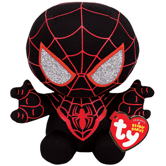 Ty Beanie Babies: Spiderman Miles Morale (Small)