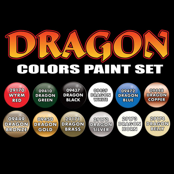 Master Series Paint: Dragon Colors Paint Set