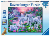 Puzzle: Unicorns in the Sunset Glow