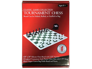 Chess Set - 20" Silicone Chess Set