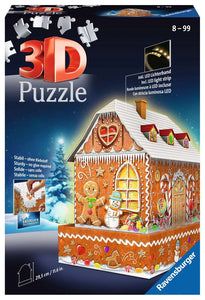 Puzzle: 3D Puzzle - Christmas Gingerbread House