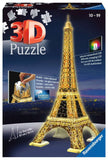 Puzzle: 3D Puzzle - Eiffel Tower Night Edition