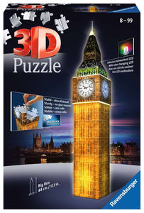 Puzzle: 3D Puzzle - Big Ben Light Up