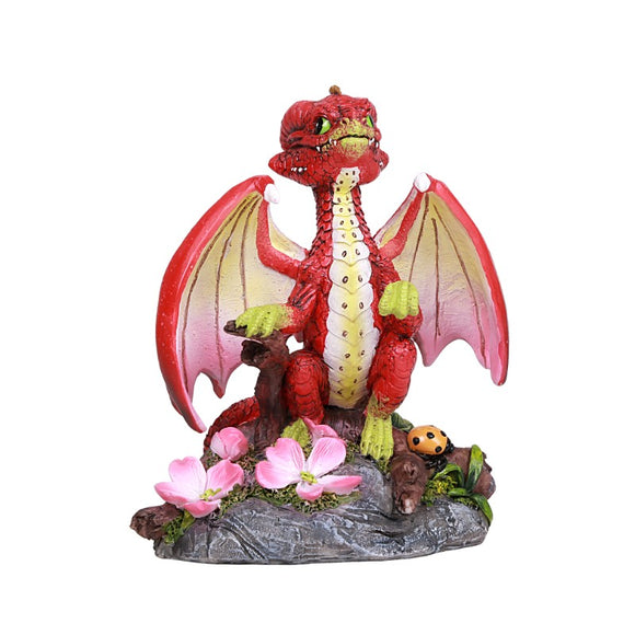 Apple Dragon Figurine