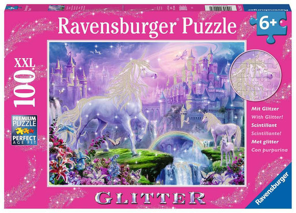 Glitter Puzzle: Unicorn Kingdom