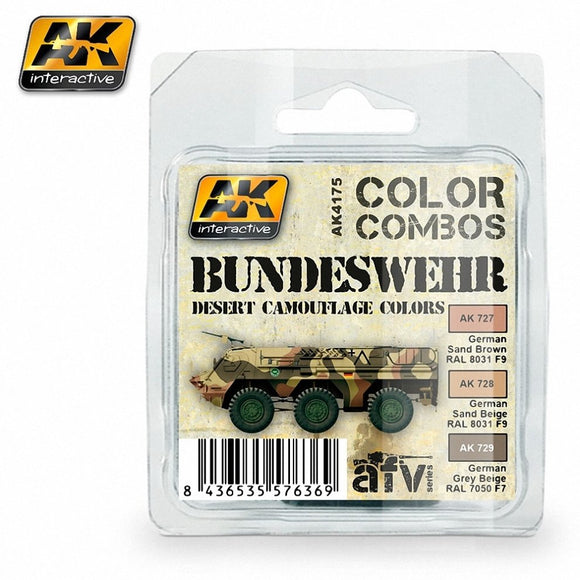 AK Interactive: Bundeswehr Desert Camouflage Set