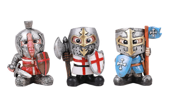 Knights Figurines - Set of 3