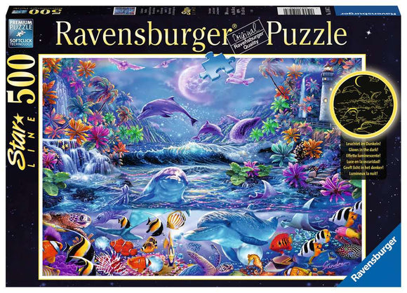 Puzzle: Moonlit Magic - Glow-In-The-Dark