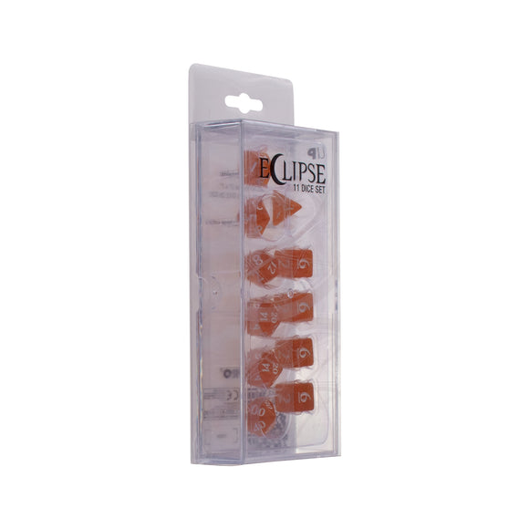 Dice Set: Eclipse - Pumpkin Orange (11ct)