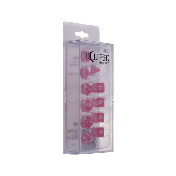 Dice Set: Eclipse - Hot Pink (11ct)