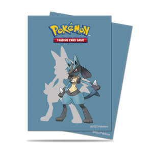 Pokemon Deck Protector Sleeves: Lucario (65ct)