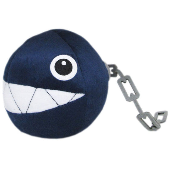 Super Mario Brothers: Mario All Star Collection Chain Chomp Plush (5