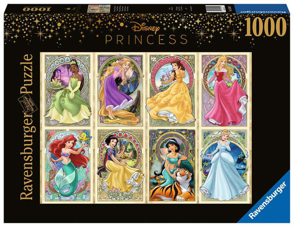 Puzzle: Disney - Art Nouveau Princess