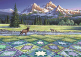 Puzzle: Large Format - Mountain Quiltscape
