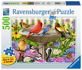 Puzzle: Large Format - At the Birdbath
