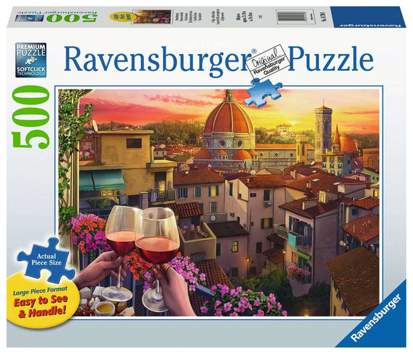 Puzzle: Large Format - Cozy Wine Terrace