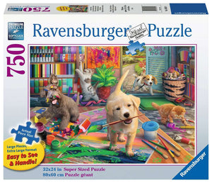 Puzzle: Large Format - Cute Crafters