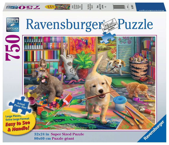 Puzzle: Large Format - Cute Crafters