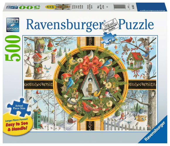 Puzzle: Christmas Songbirds